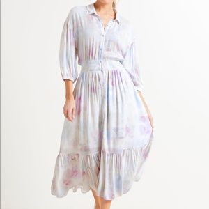 New Z Supply Tanya Blurred Maxi Dress